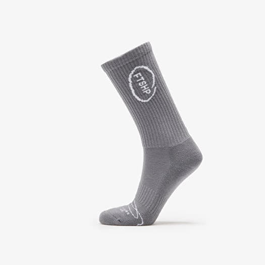 Footshop High Crew Socks 1-Pack Grey