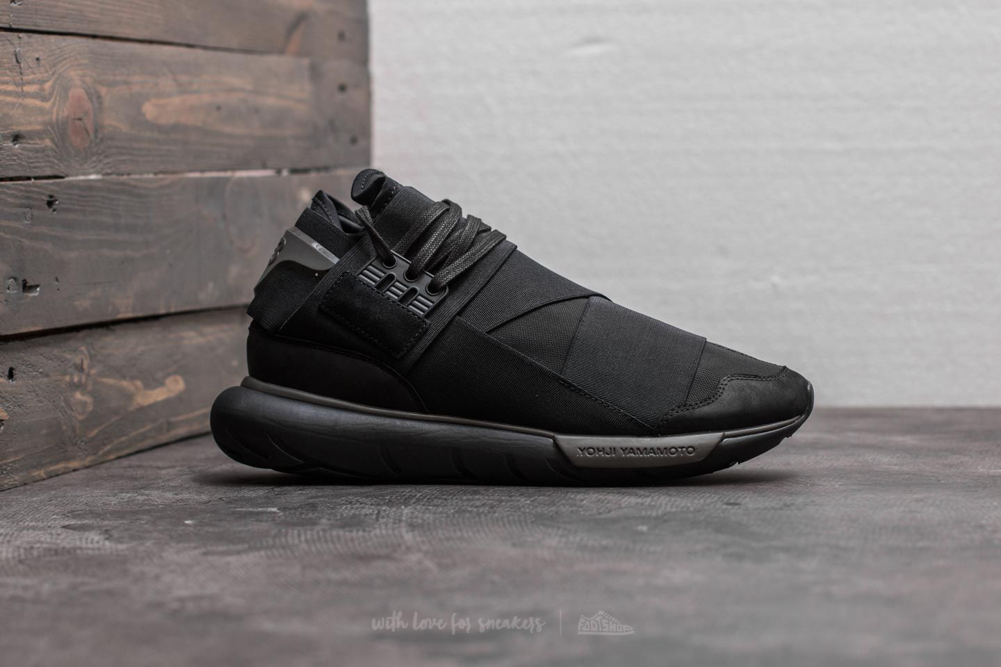 Zapatillas Hombre Y-3 Qasa High Core Black/ Core Black/ Core Black
