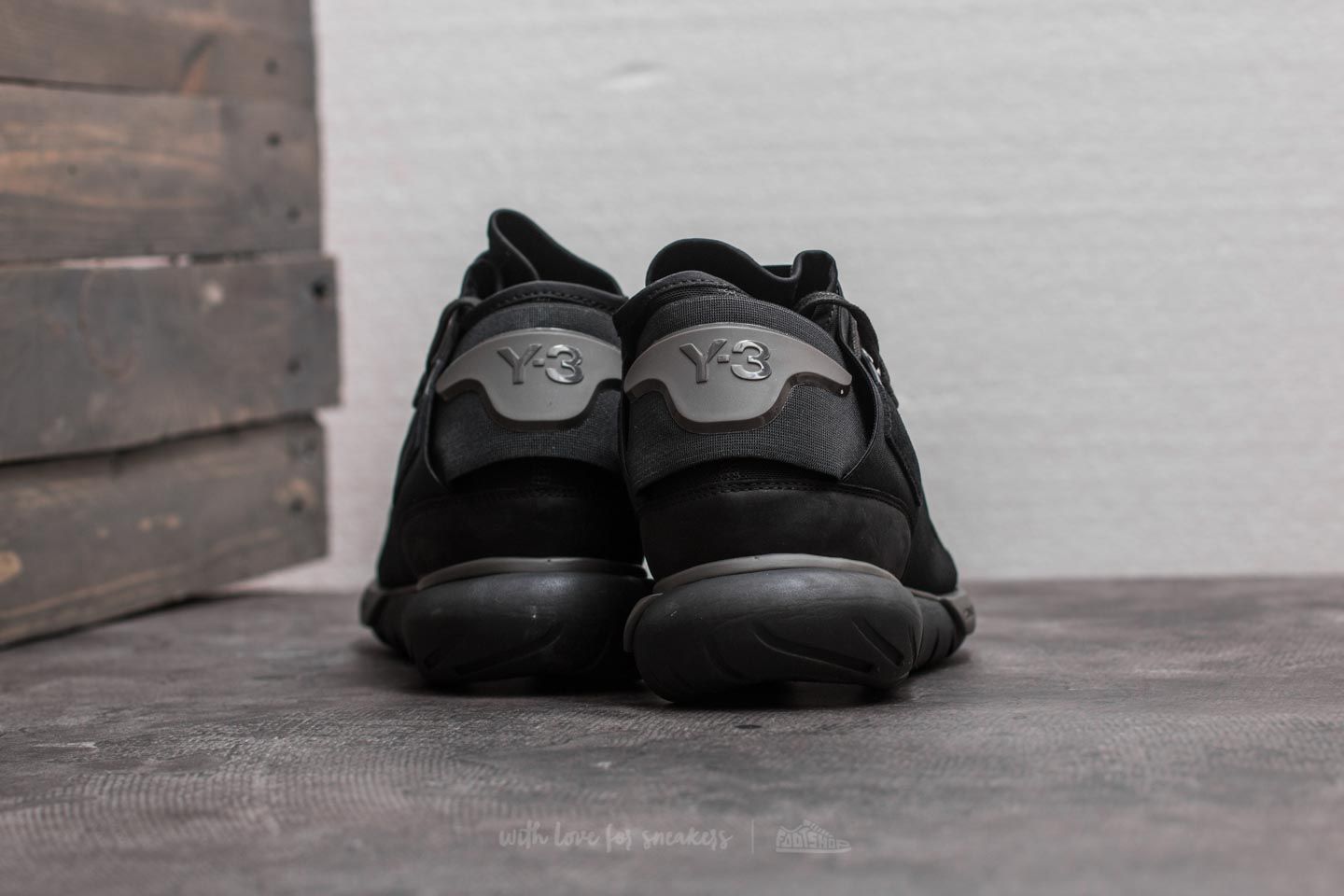 Zapatillas Hombre Y-3 Qasa High Core Black/ Core Black/ Core Black