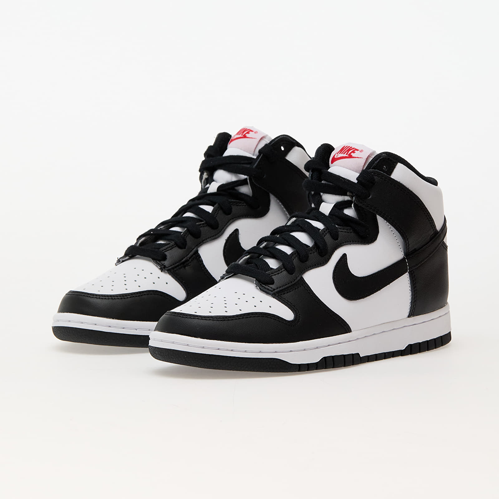 Women's shoes Nike W Dunk High "Panda" White/ Black-University Red