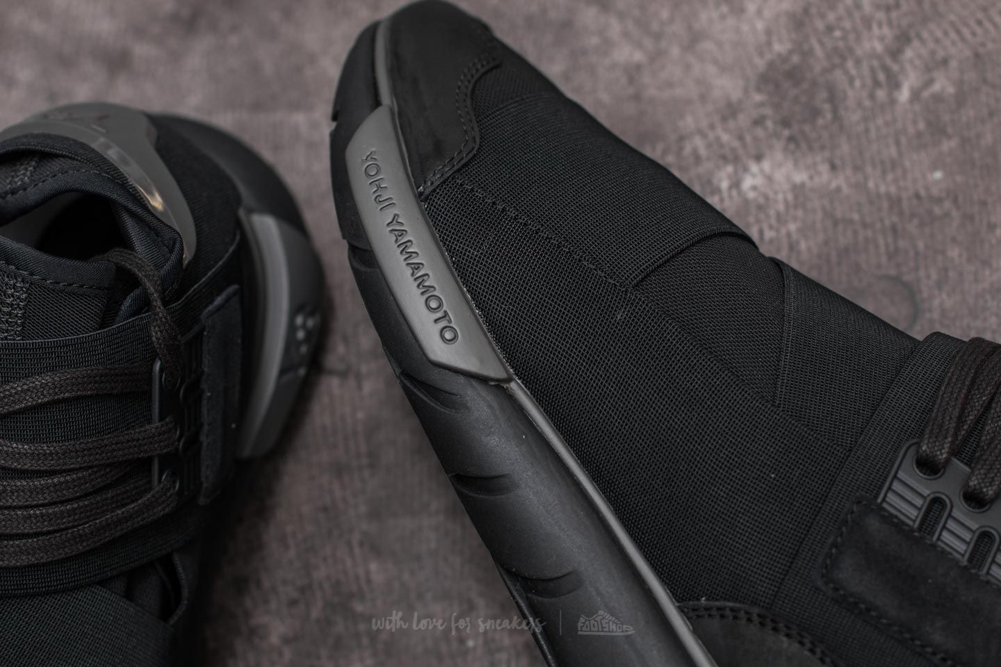 Zapatillas Hombre Y-3 Qasa High Core Black/ Core Black/ Core Black