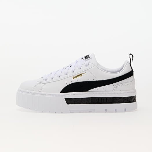Puma Mayze Leather Wn's Puma White-Puma Black