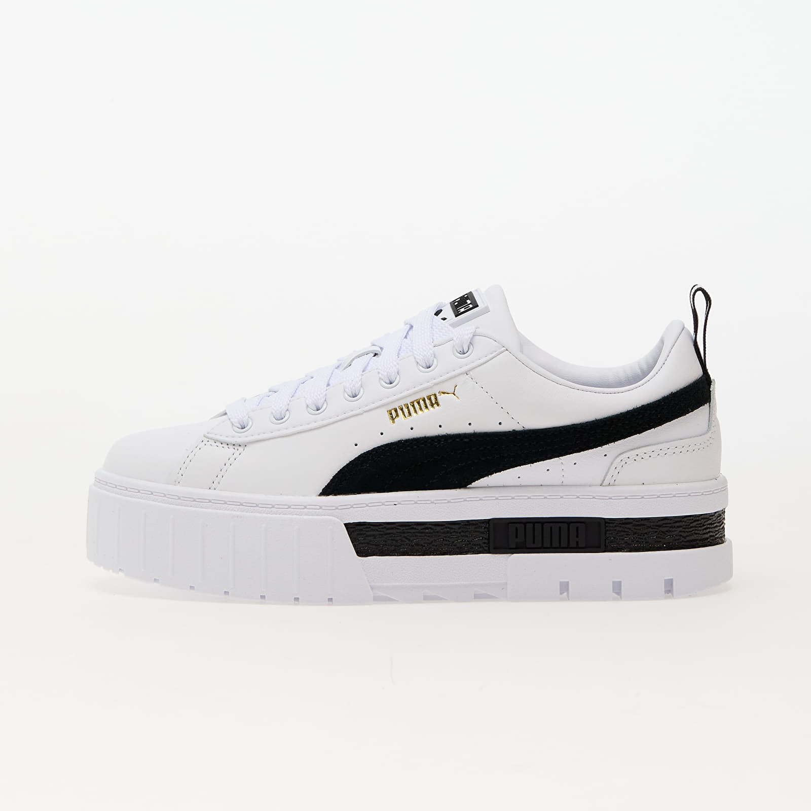 Zapatillas mujer Puma Mayze Leather Wn's Puma White-Puma Black