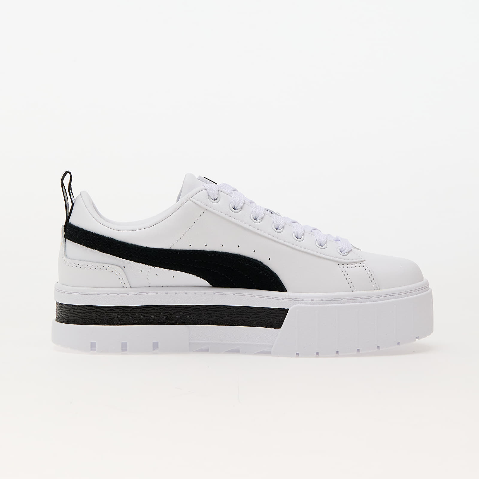 Zapatillas mujer Puma Mayze Leather Wn's Puma White-Puma Black