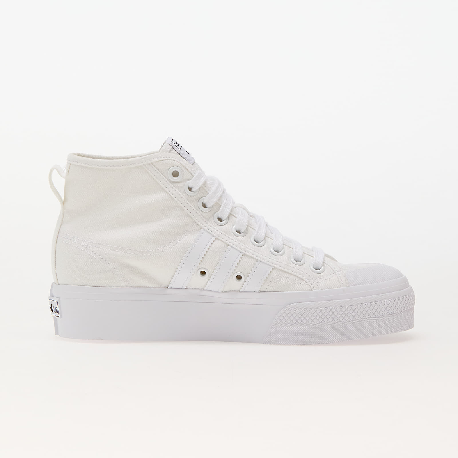 Zapatillas mujer adidas Nizza W Platform Mid Ftw White/ Ftw White/ Ftw White