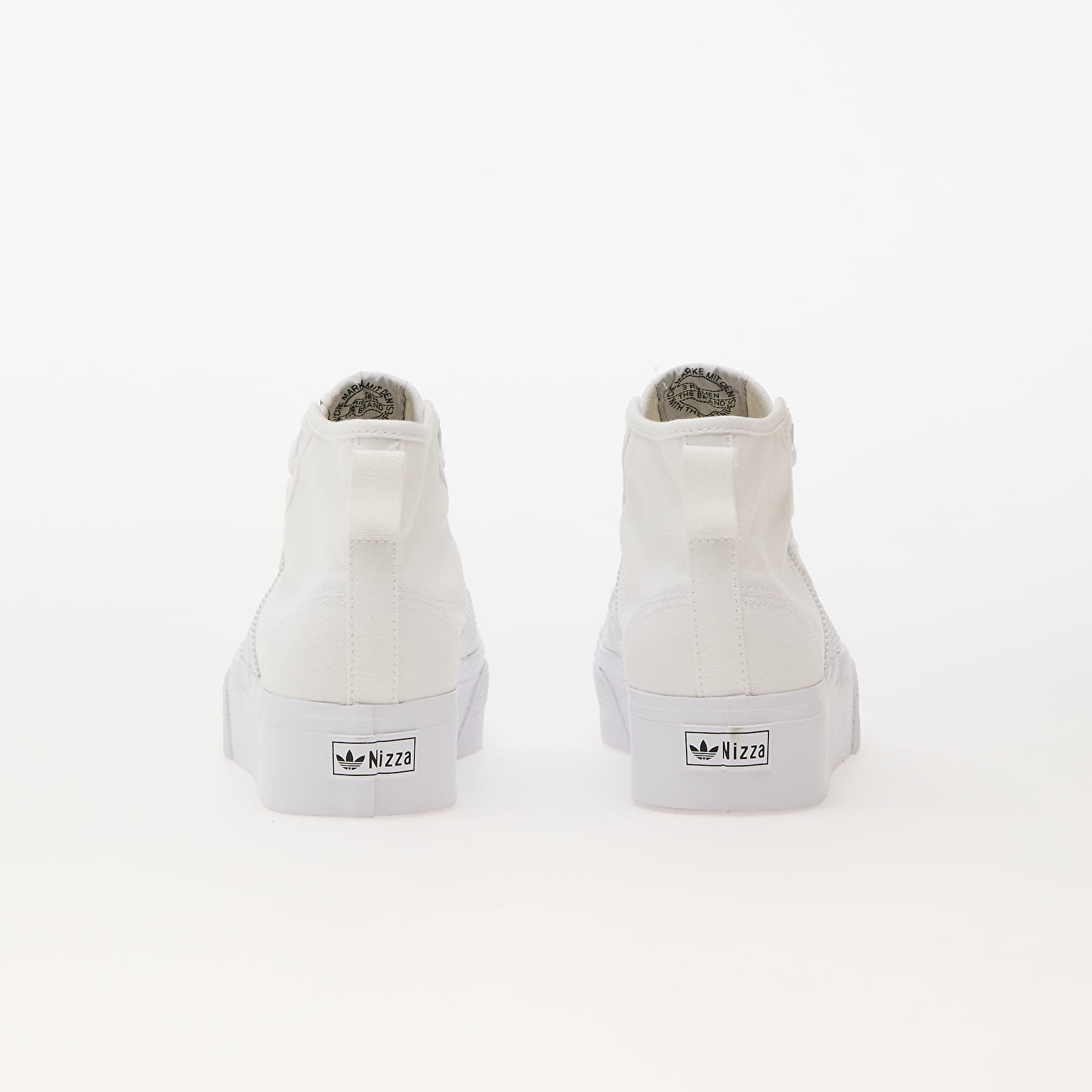 Zapatillas mujer adidas Nizza W Platform Mid Ftw White/ Ftw White/ Ftw White