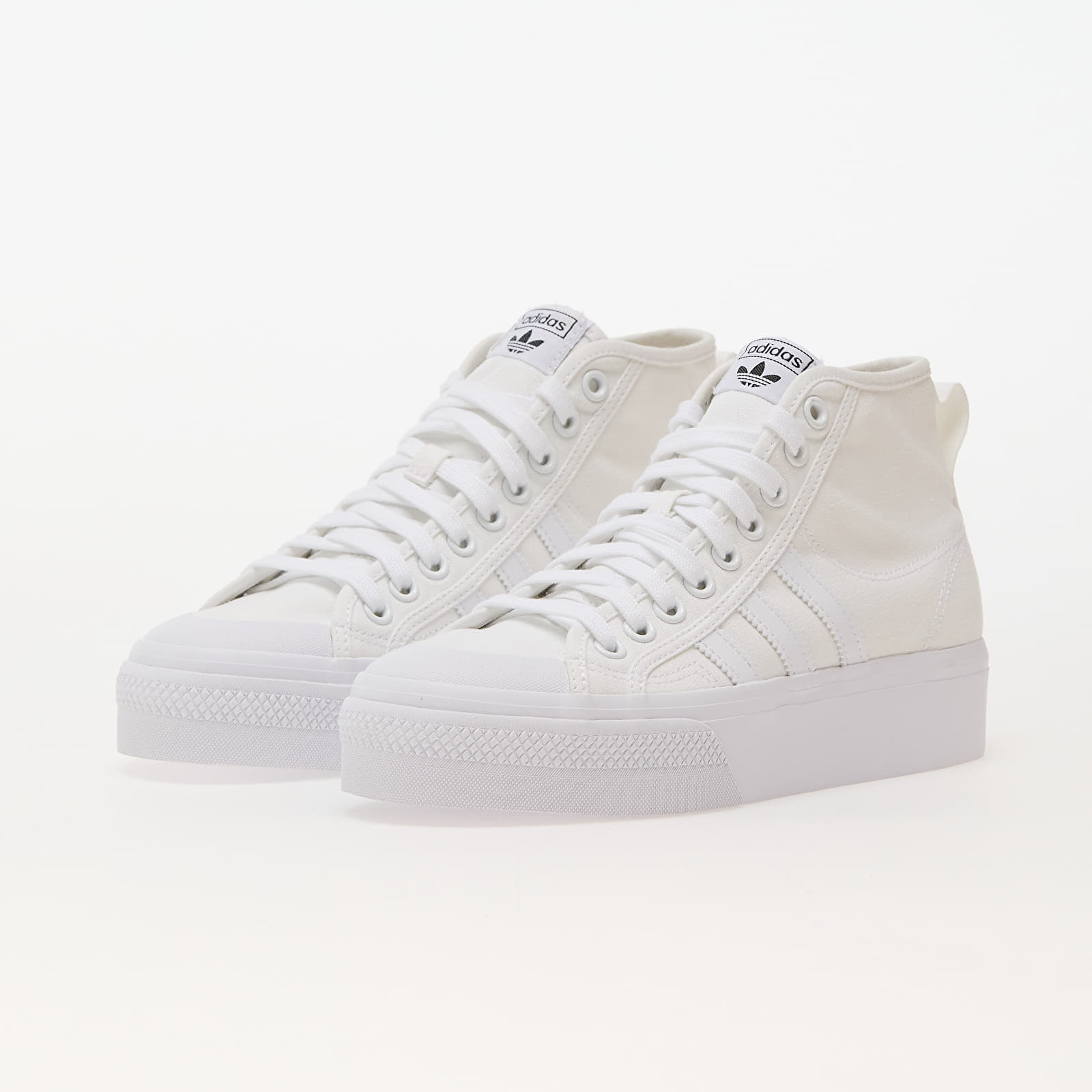 Zapatillas mujer adidas Nizza W Platform Mid Ftw White/ Ftw White/ Ftw White