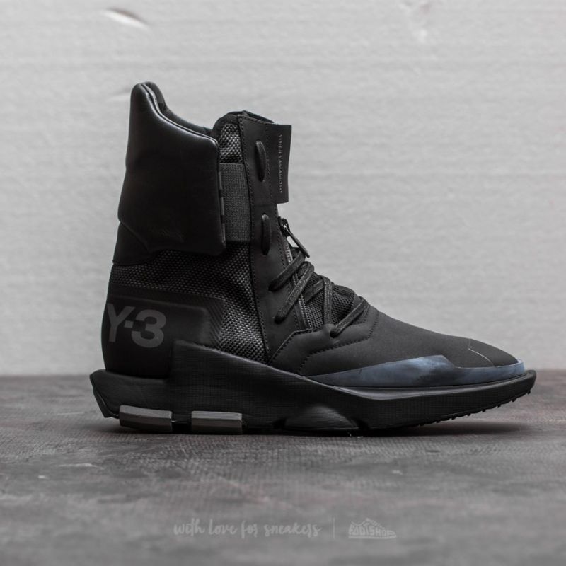 Men's shoes Y-3 Noci High Core Black/ Silver/ Silver (CG3179