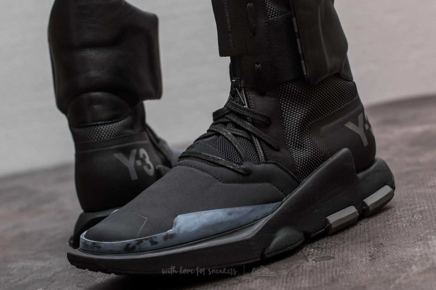Y3 noci outlet high black