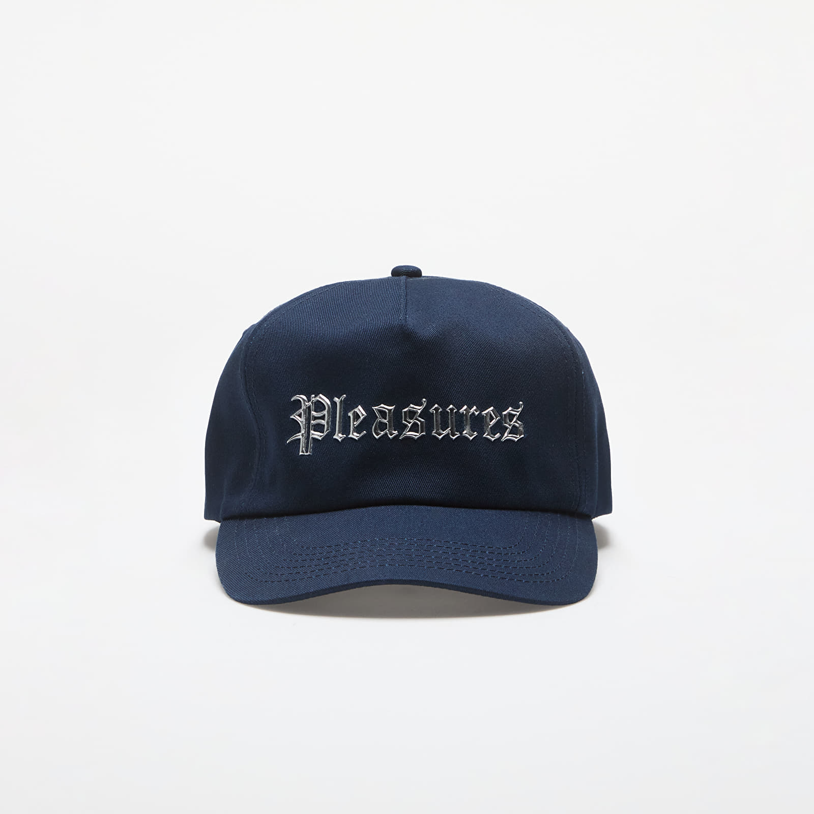 【PLEASURES】 CHROME SNAPBACK Navy CHROME SNAPBACK NAVY - Probus