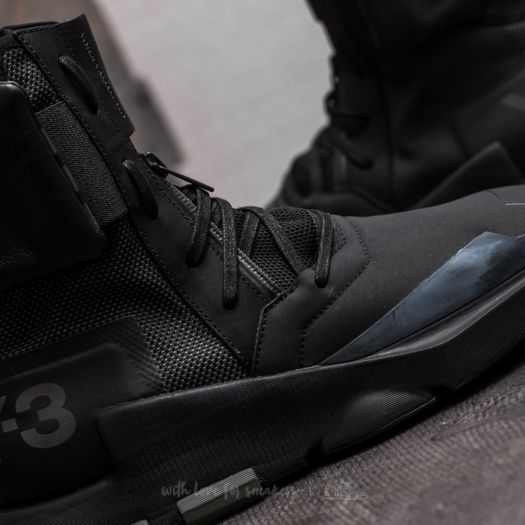 Men's shoes Y-3 Noci High Core Black/ Silver/ Silver (CG3179) | Footshop