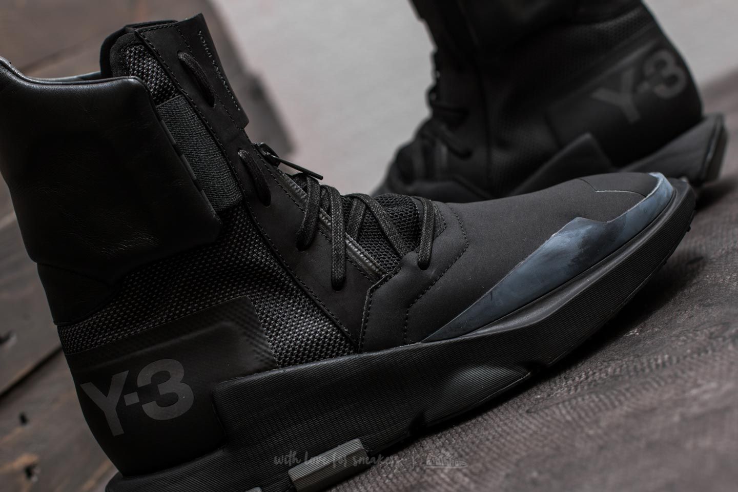 Y-3 Noci High Core Black/ Silver/ Silver | Footshop