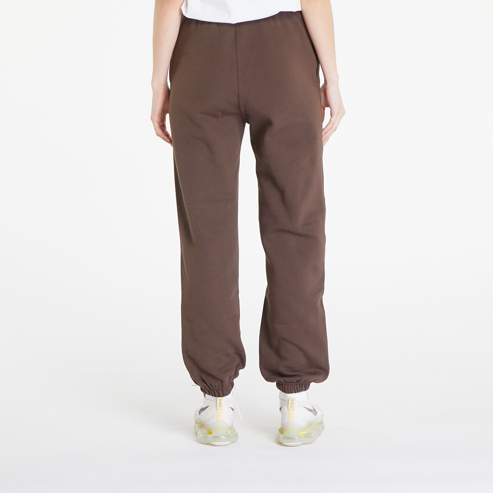 Φόρμες Nike Solo Swoosh Women's Fleece Pants Baroque Brown/ White