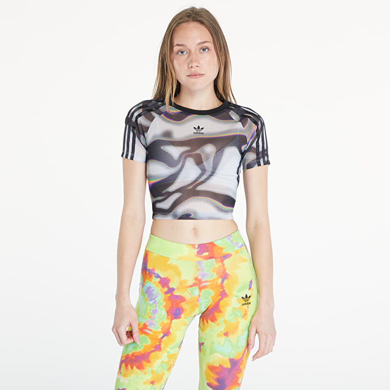 T-skjorte adidas x Pabllo Vittar Pride Mesh Short Sleeve Tee Multicolor/ Grey Two