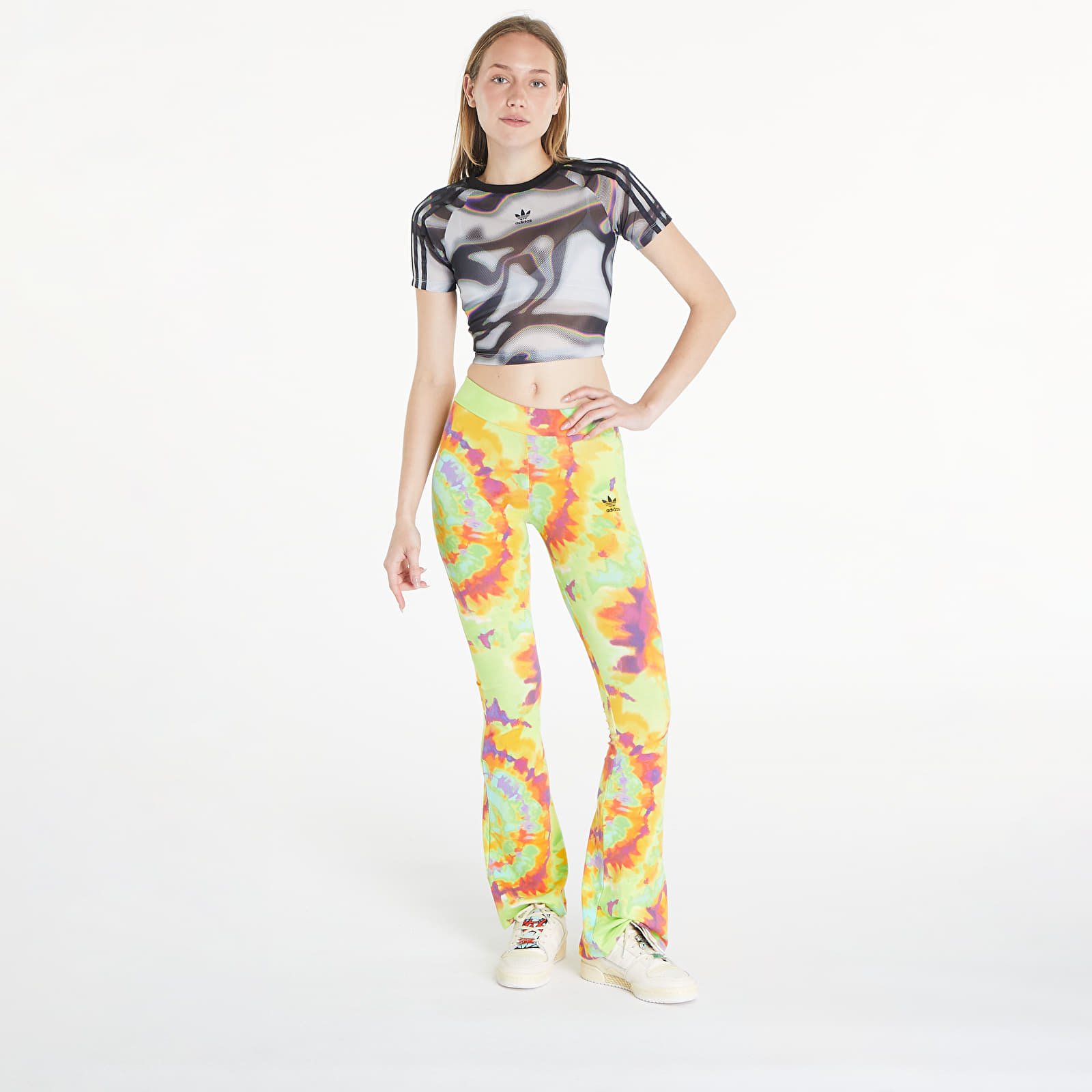 Pólók adidas x Pabllo Vittar Pride Mesh Short Sleeve Tee Multicolor/ Grey Two