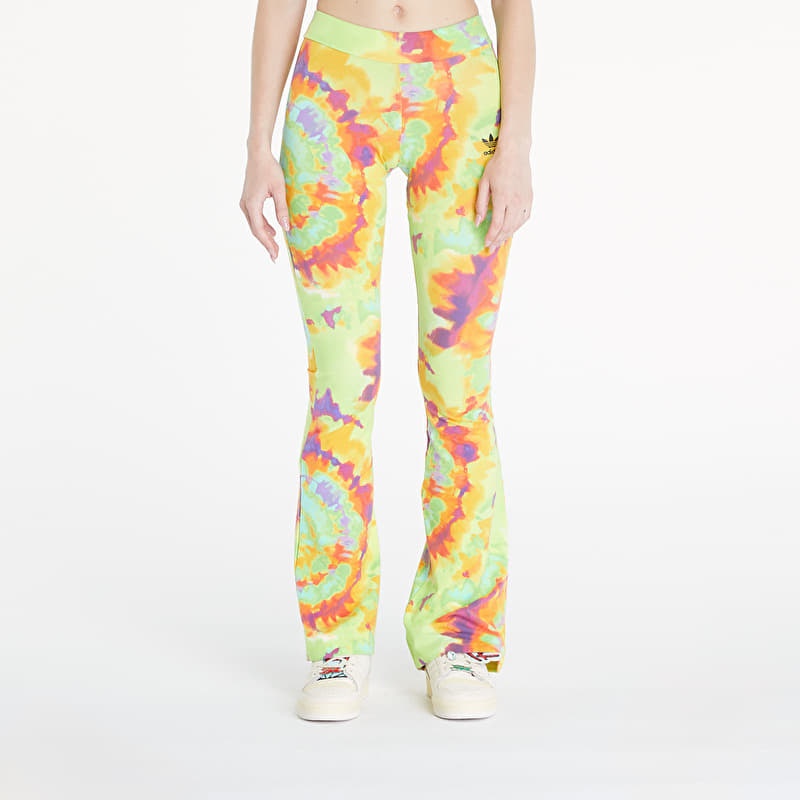 Leggins adidas Tie-Dyed Flared Pant Yellow/ Multicolor