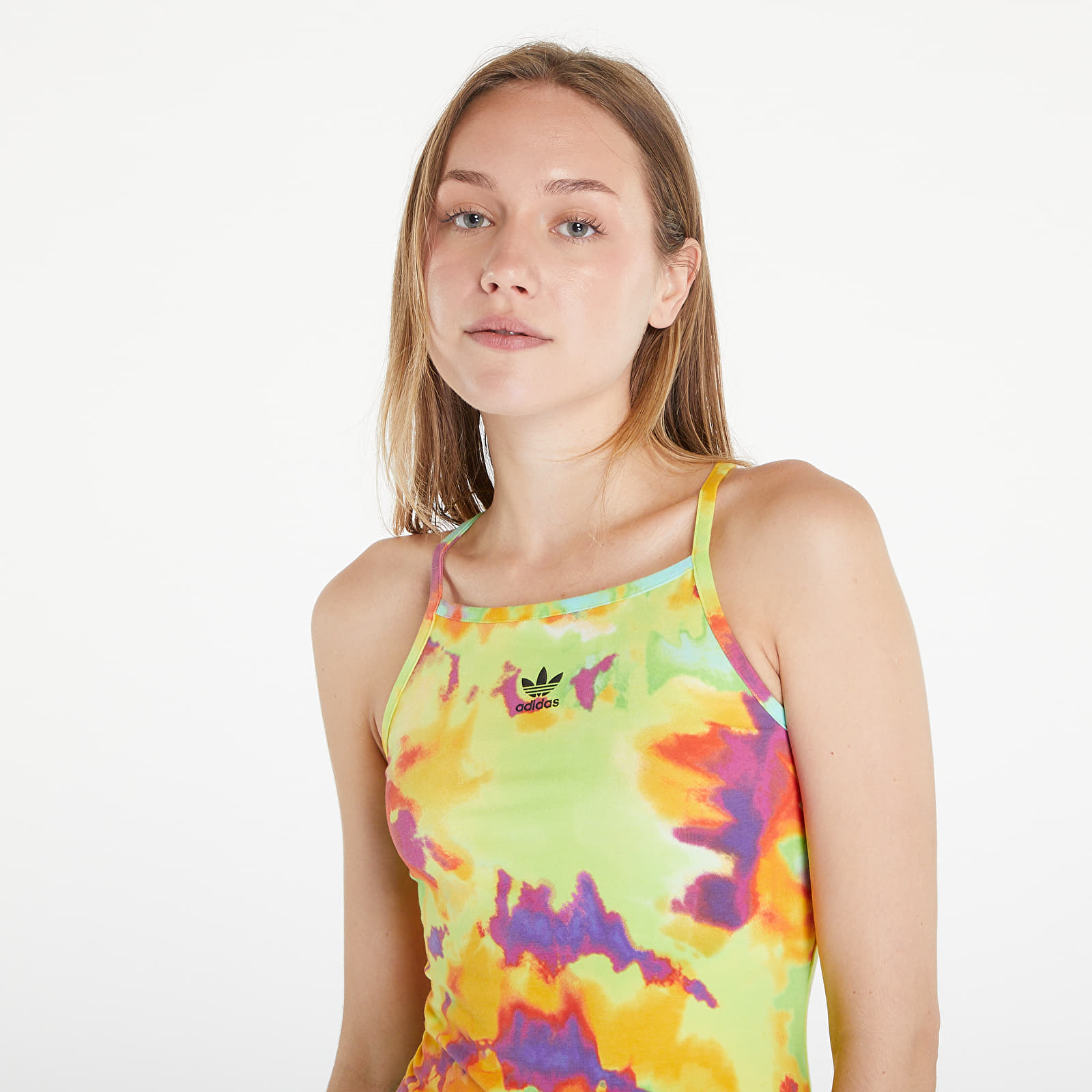 Dress adidas Tie-Dyed Dress Yellow/ Multicolor