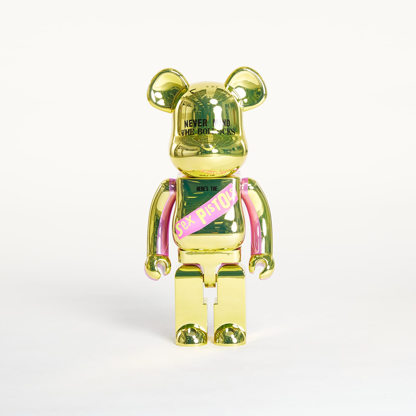 Drugi dodatki Medicom Toy BE@RBRICK Sex Pistols "NEVER MIND THE BOLLOCKS" 1000% Chrome