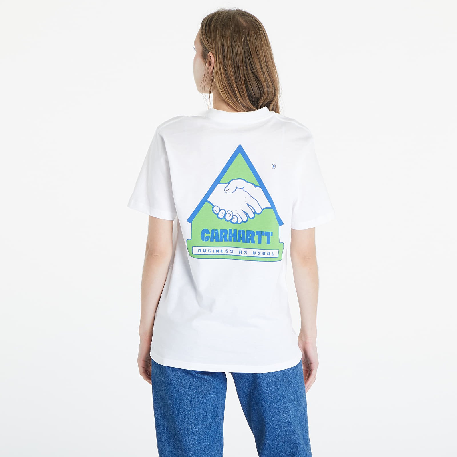T-Shirts Carhartt WIP S/S Trade T-Shirt UNISEX White