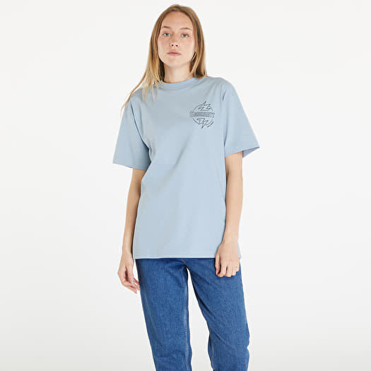 Tričko Carhartt WIP S/S Ablaze T-Shirt UNISEX Misty Sky/ Black