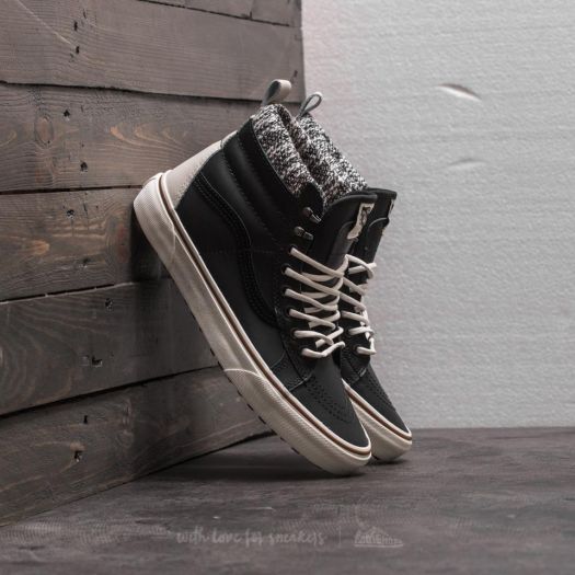 Vans sk8 hi mte black black marshmallow sales
