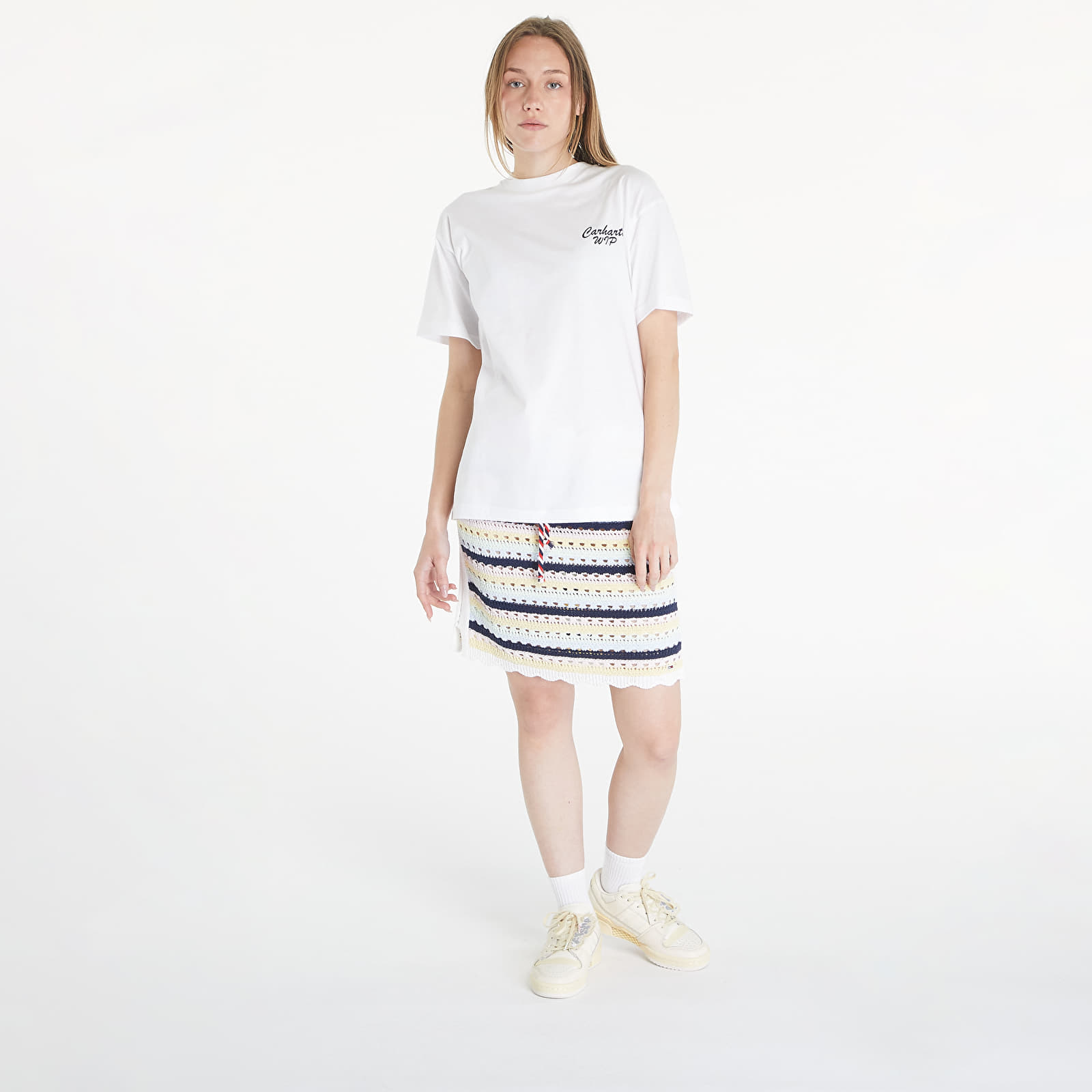   Μπλούζες Carhartt WIP S/S Friendship T-Shirt UNISEX White/ Black