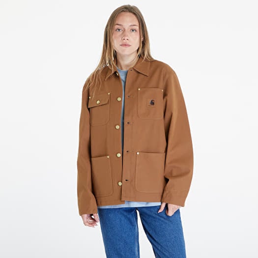 Jackets Carhartt WIP Suede Michigan Coat UNISEX Hamilton Brown Footshop