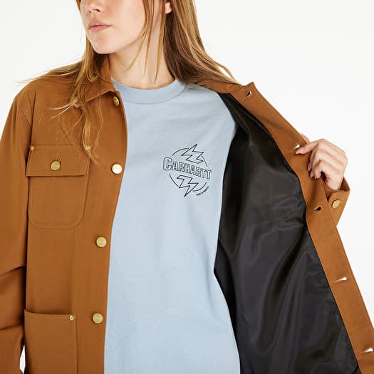 Jackets Carhartt WIP Suede Michigan Coat UNISEX Hamilton Brown Footshop