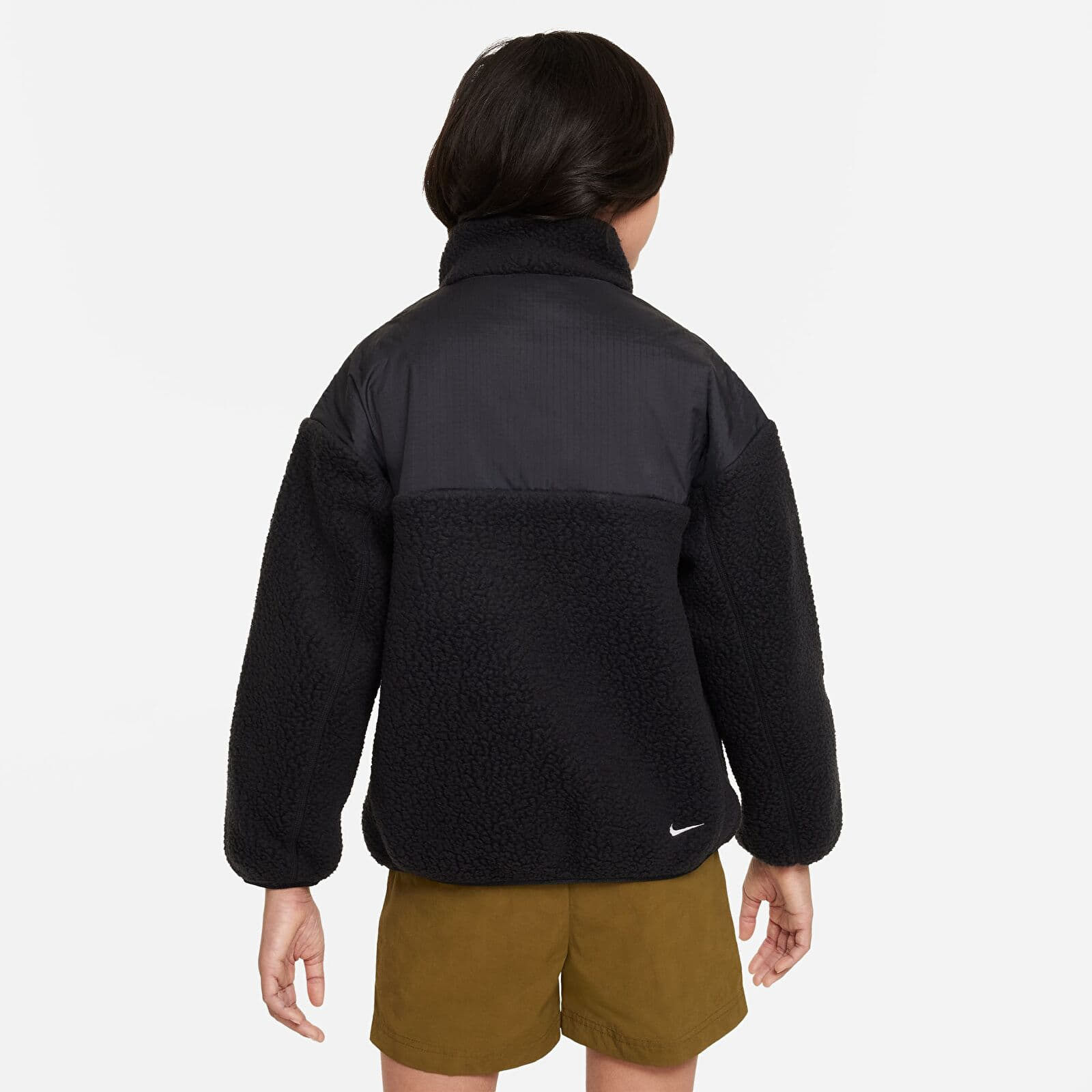 Gyerek kabátok Nike Sportswear ACG Big Kids' Loose Full-Zip Jacket Black/ Black/ Black/ Summit White