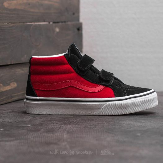 Vans sk8 mid red on sale