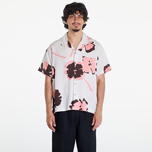 OBEY Paper Cuts Woven Shirt Nimbus Cloud/ Multi