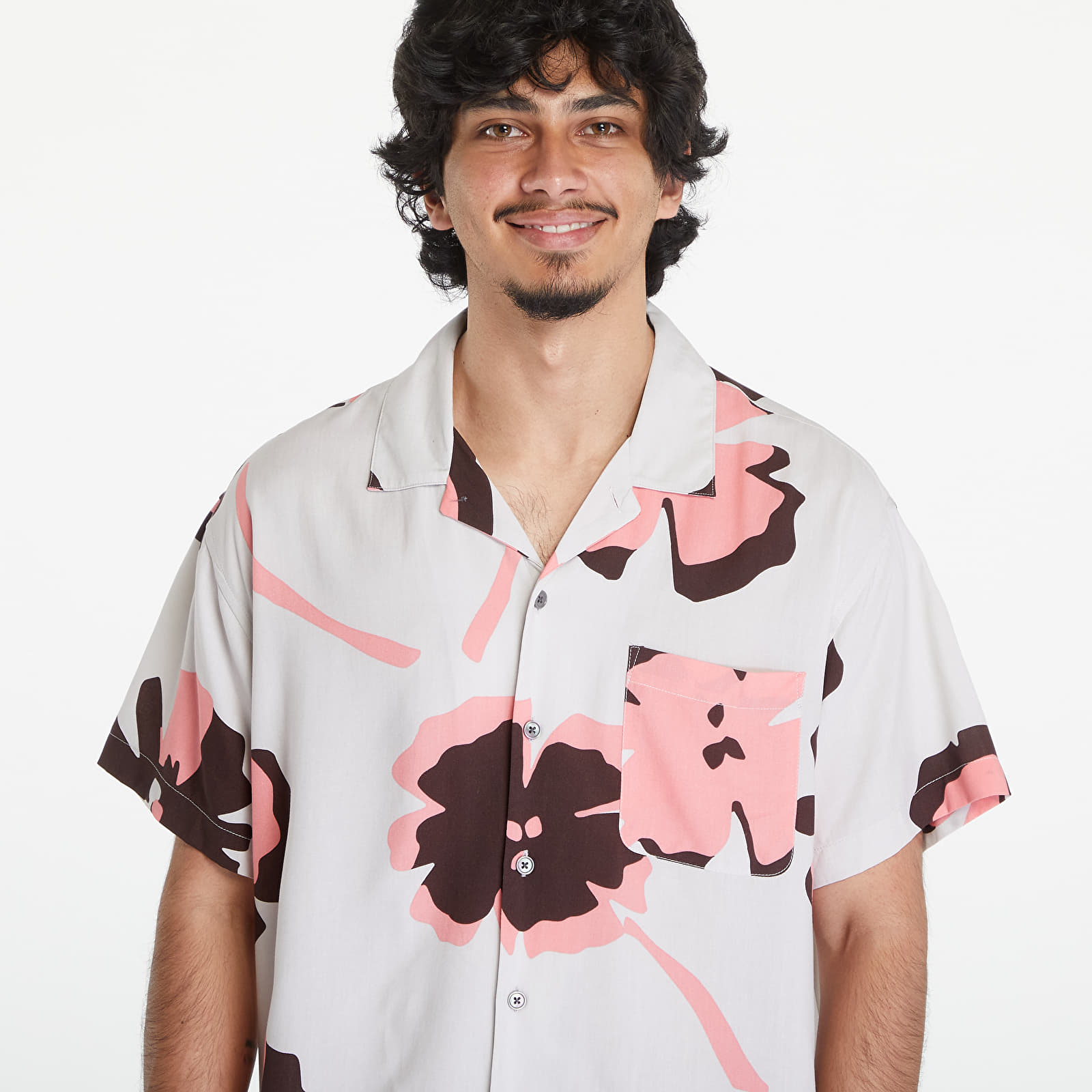 Meeste särgid OBEY Paper Cuts Woven Shirt Nimbus Cloud/ Multi
