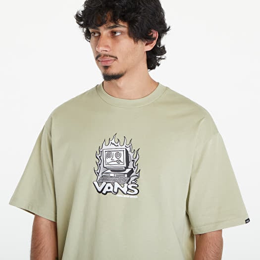 Camisetas de hombre Vans Digital Repair SS Tee Beige Footshop