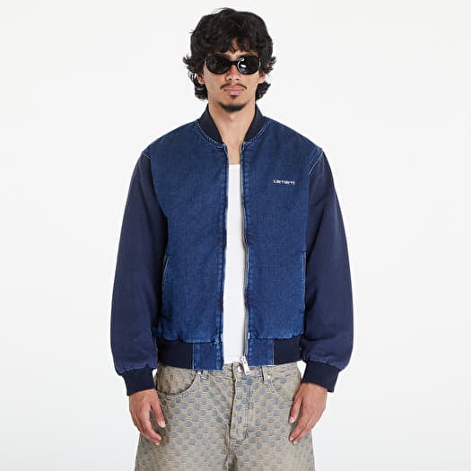 Bomber Carhartt WIP Paxon Bomber UNISEX Blue/ Dark Navy/ Stone Washed