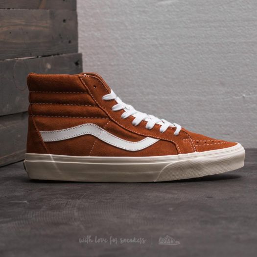 Vans sk8 hi reissue new arrivals glazed ginger