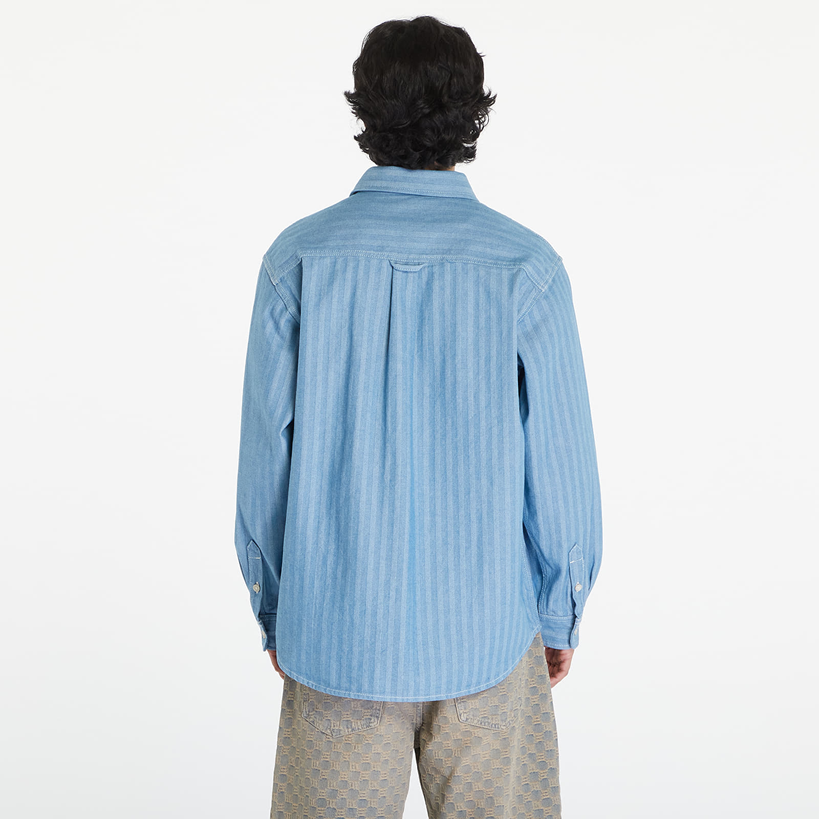 Overshirt Carhartt WIP Menard Shirt Jacket UNISEX Blue Rinsed