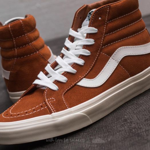Vans sk8 hi new arrivals reissue glazed ginger