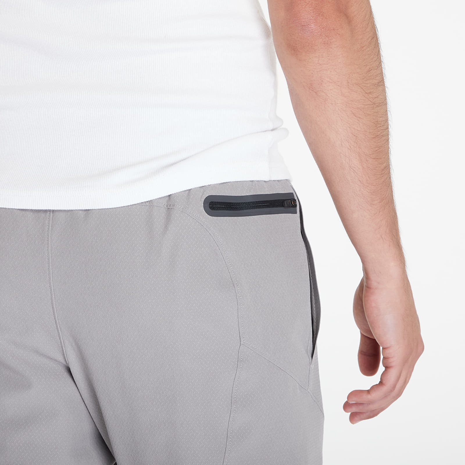 Tepláky Under Armour Unstoppable Texture Jogger Pewter/ Black