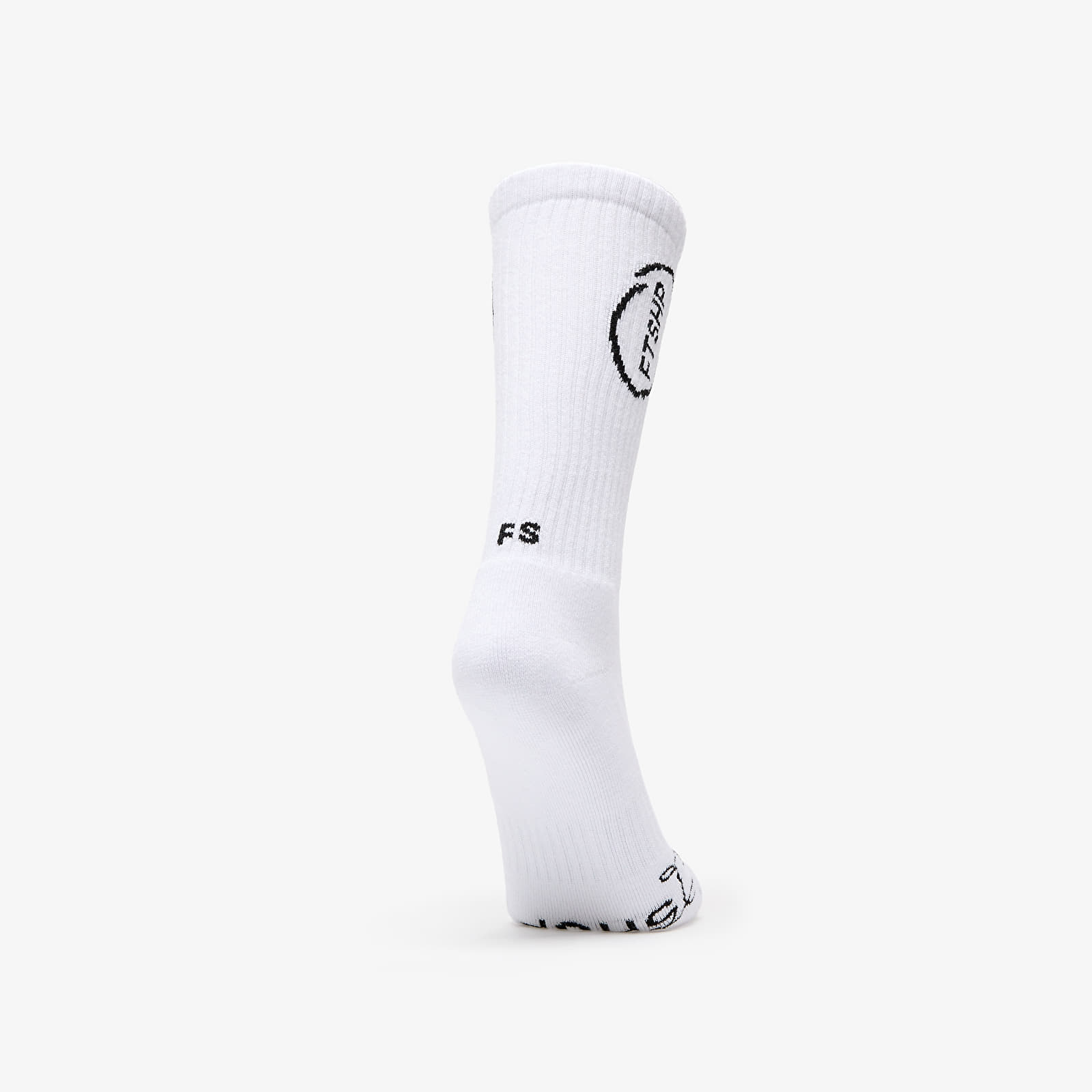 Socks Footshop High Crew Socks White