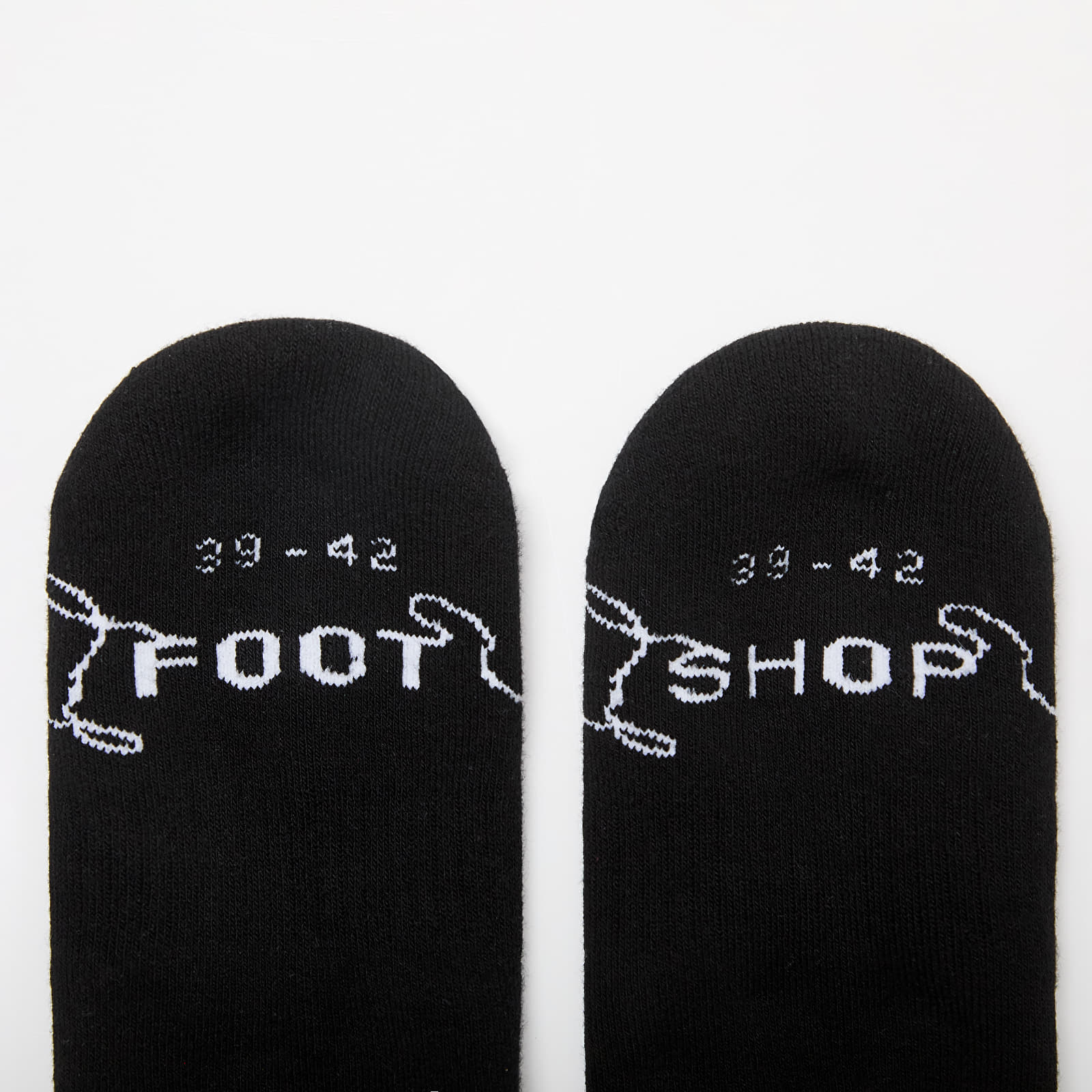 Socken Footshop High Crew Socks 3-Pack Black