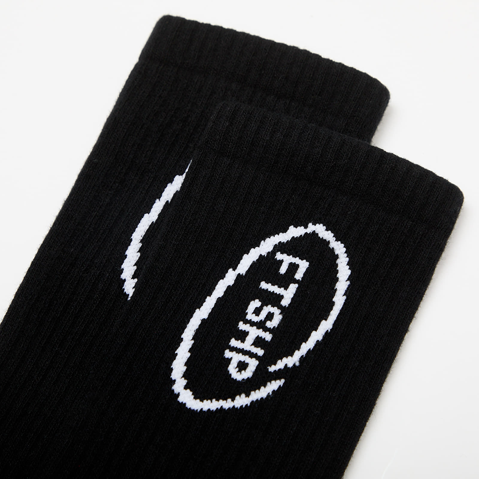 Socken Footshop High Crew Socks 3-Pack Black