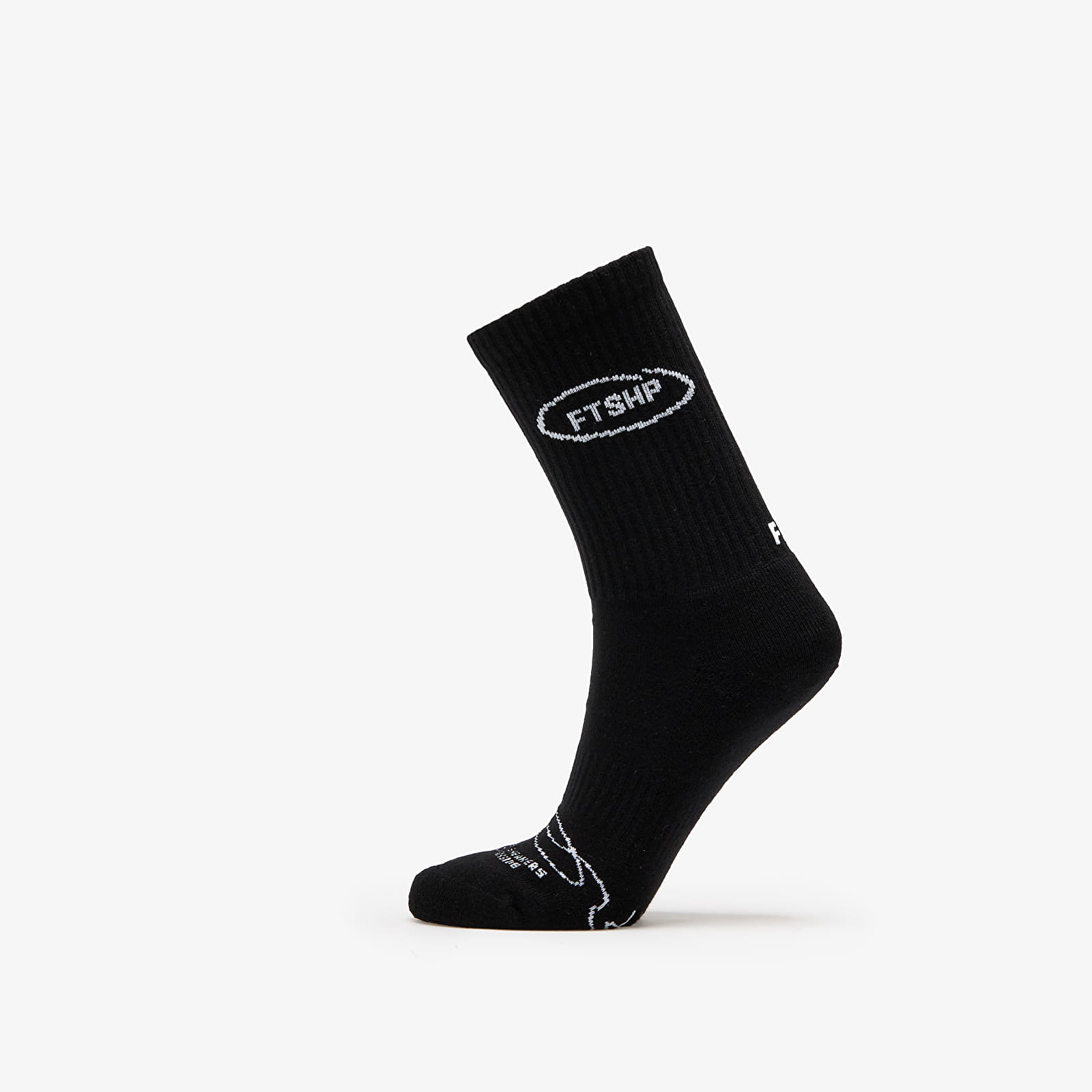 Socks Footshop Basic Crew Socks 3-Pack Black