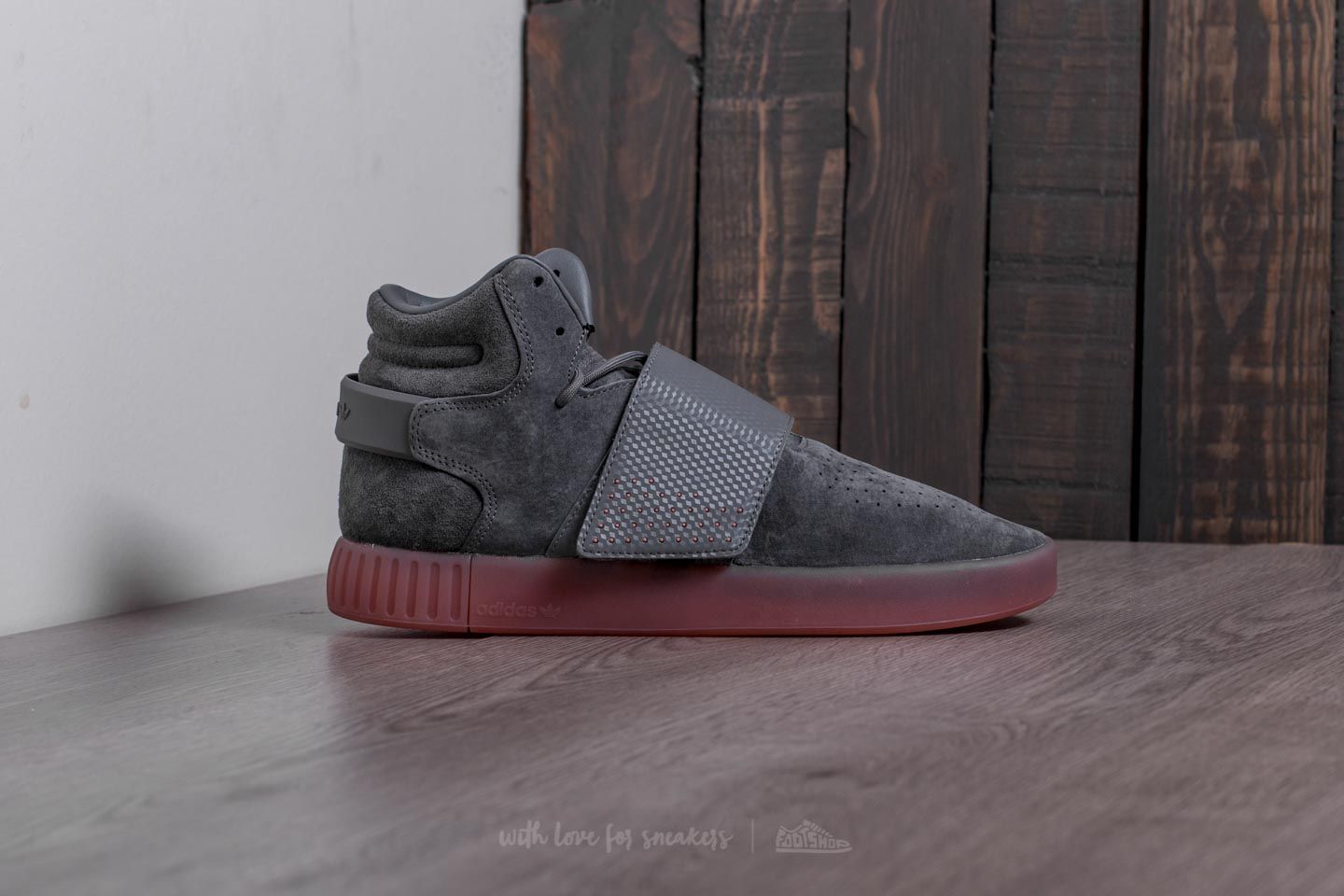 Adidas tubular invader grey online
