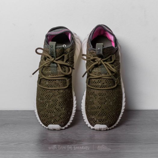 Adidas khaki tubular dawn trainers shop