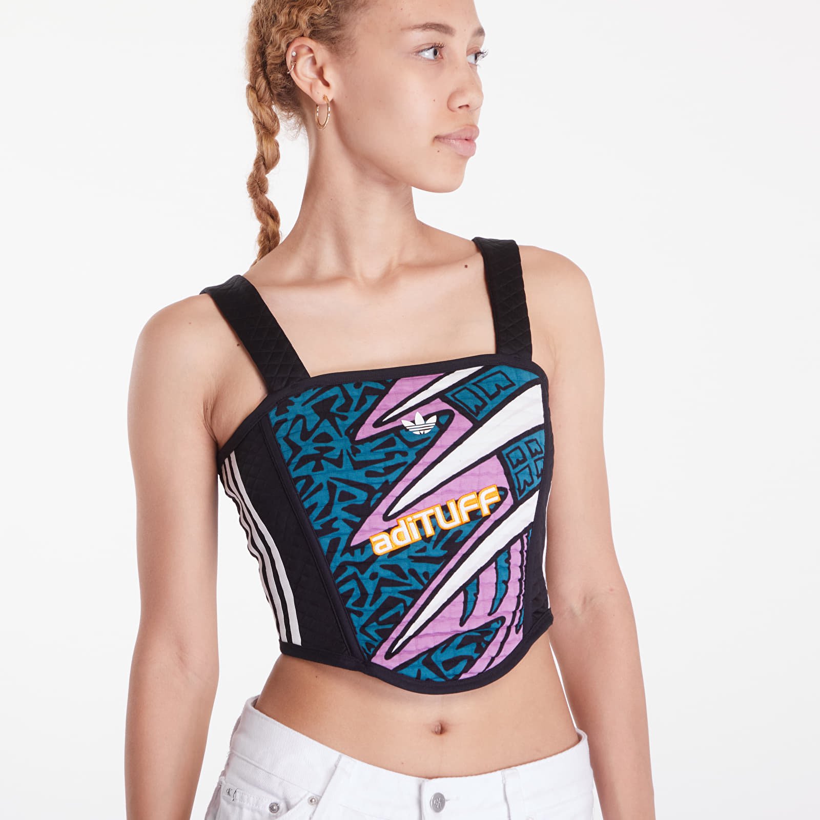 Топове adidas Corset Top Legtea/ Multicolor