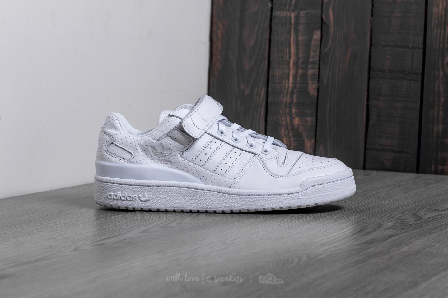 Women s shoes adidas Forum Low W Ftw White Ftw White Core Black Footshop