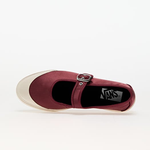 Men s shoes Vans LX Mary Jane Lo Pro Satin Madder Brown Footshop