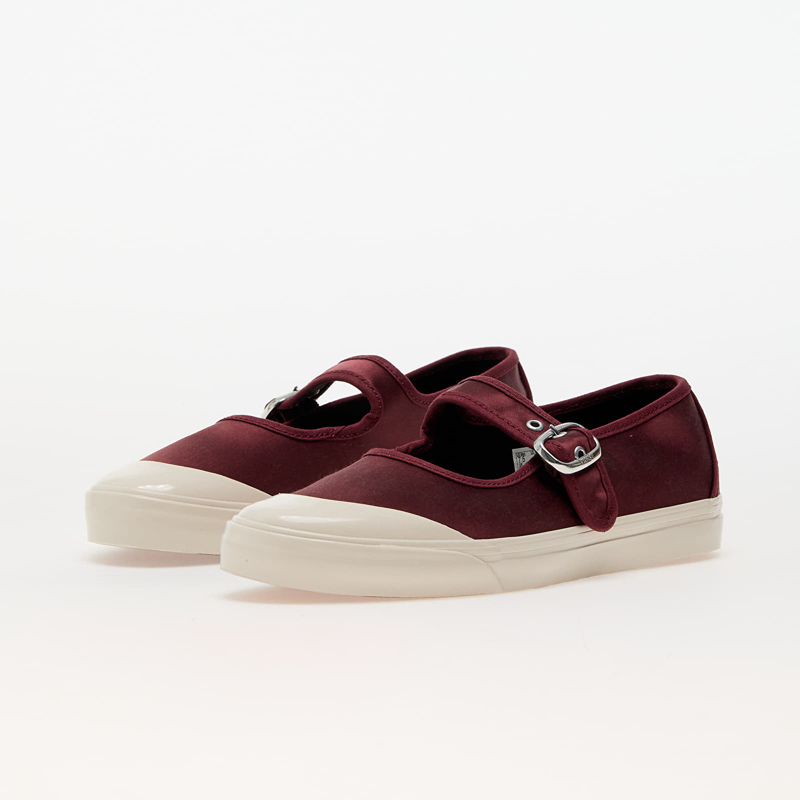 Men's shoes Vans LX Mary Jane Lo Pro Satin Madder Brown