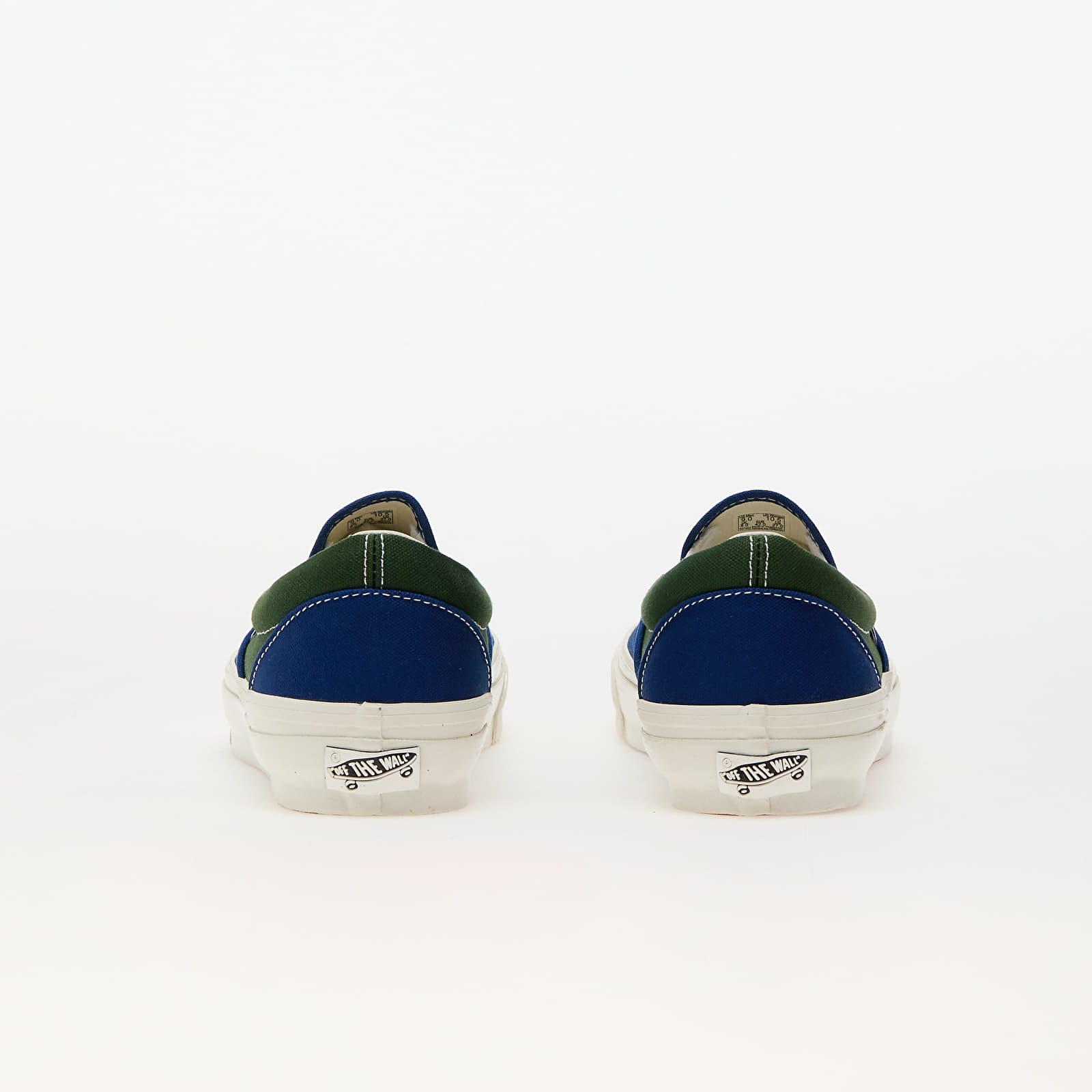 Men s shoes Vans LX Slip On Reissue 98 LX Bmx Blue Green Footshop