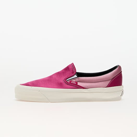 Men s shoes Vans LX Slip On Reissue 98 Satin Cherries Footshop